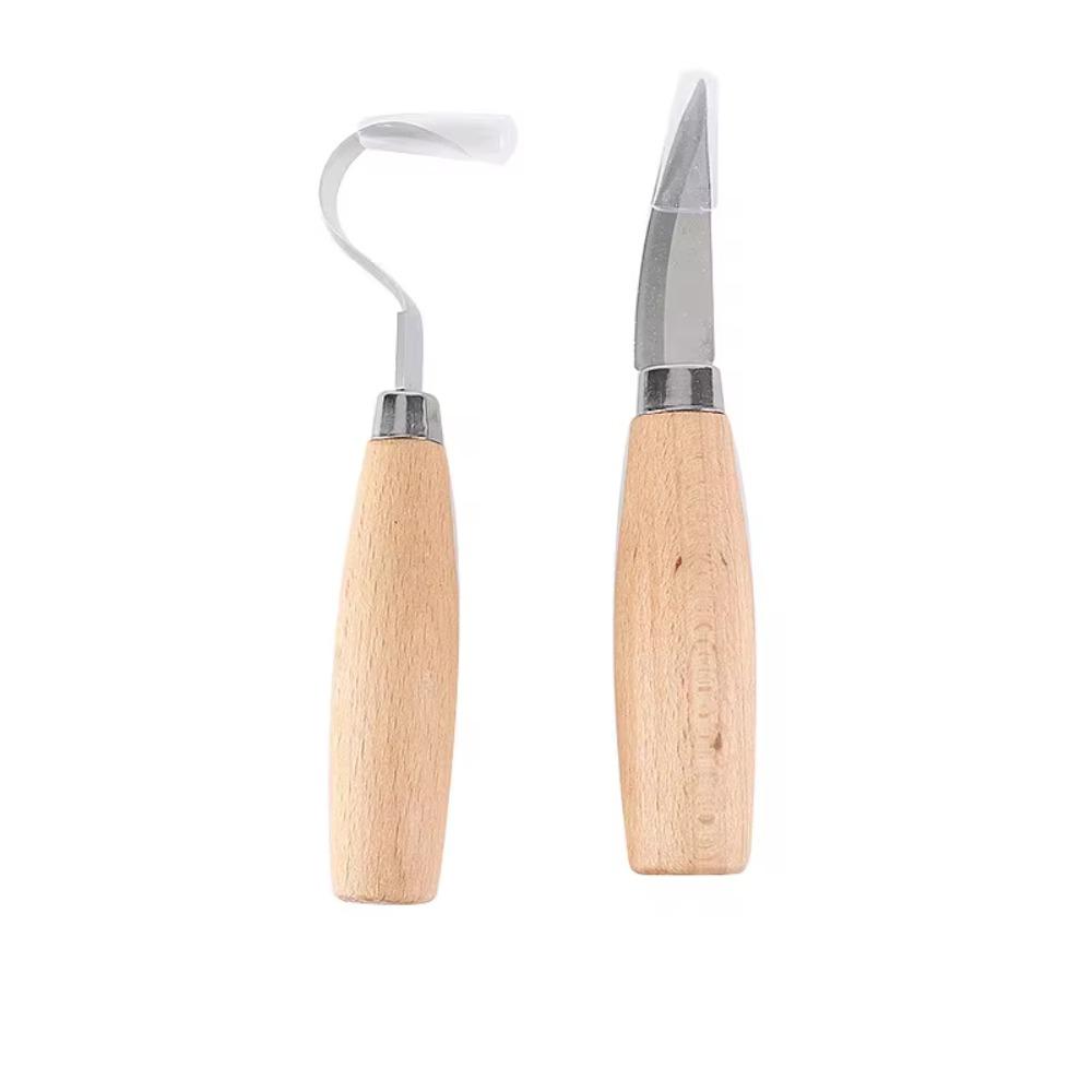 Stainless Steel Wood Carving Cutter Woodwork Sculptural DIY Wood Handle Spoon Hook Carving Knife Woodcut Art Craft Tool Flat Chisel
Stainless Steel Wood Carving Cutter Woodwork Sculptural DIY Wood Handle Spoon Hook Carving Knife Woodcut Art Craft Tool Flat Chisel