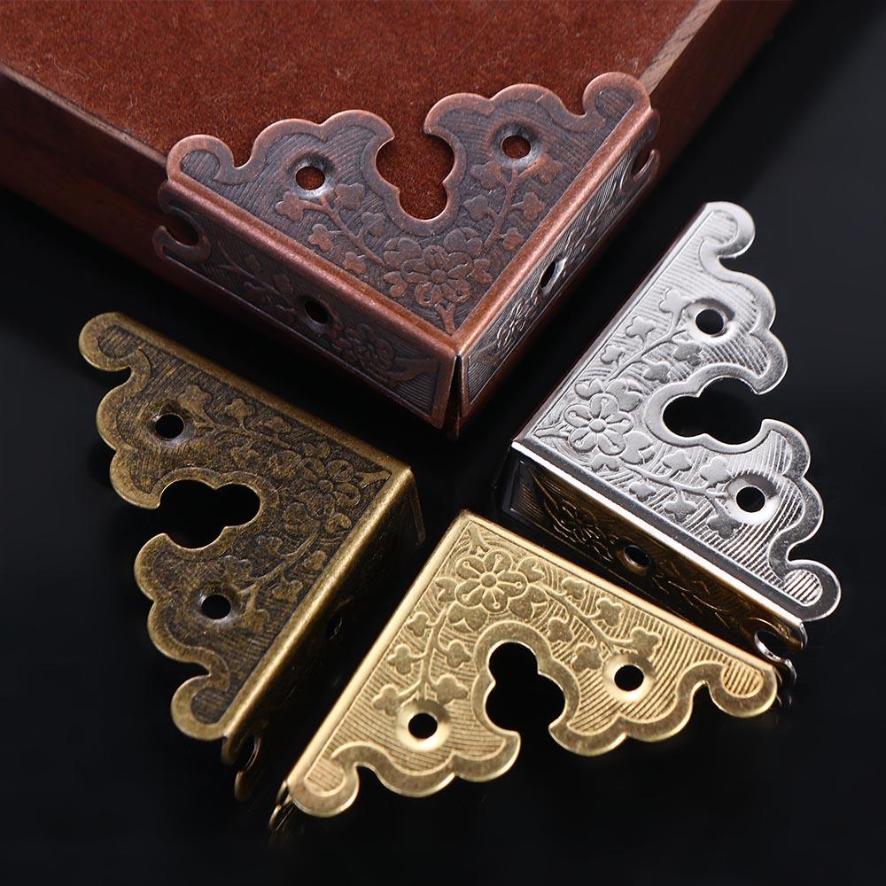 Cover Decorative Wooden Box Corner Protector Triangle Corner Antique Corner Furniture Protector Red Copper
Cover Decorative Wooden Box Corner Protector Triangle Corner Antique Corner Furniture Protector Red Copper