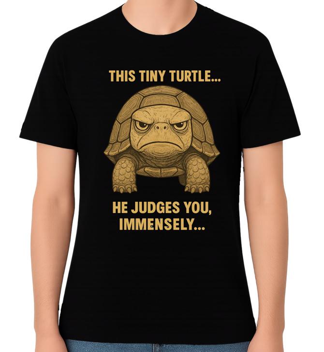 This Tiny Turtle Judges You Unisex T-Shirt Judgmental Funny Animal Meme Graphic S разноцветный
This Tiny Turtle Judges You Unisex T-Shirt Judgmental Funny Animal Meme Graphic S разноцветный