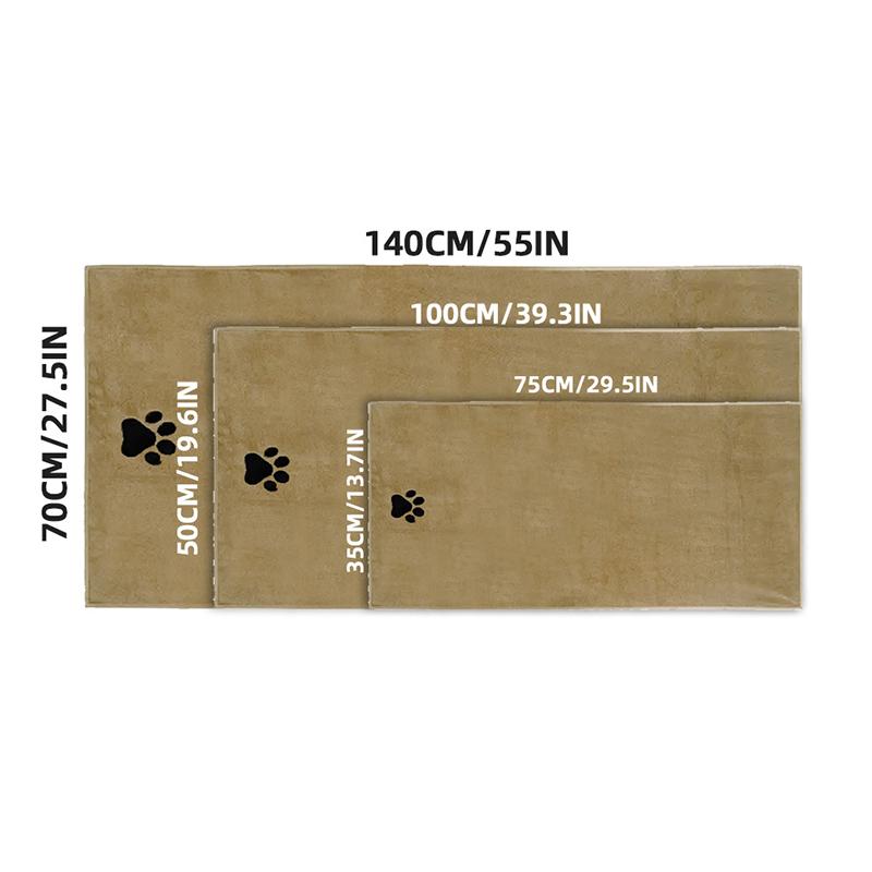 35*75Cm/50*100Cm/70*140Cm Microfiber Pet Bath Towel Embroidered Super Soft Absorbent Cleaning Cat Dogs Towels Grooming Supplies 35X75cm кофейный
35*75Cm/50*100Cm/70*140Cm Microfiber Pet Bath Towel Embroidered Super Soft Absorbent Cleaning Cat Dogs Towels Grooming Supplies 35X75cm кофейный