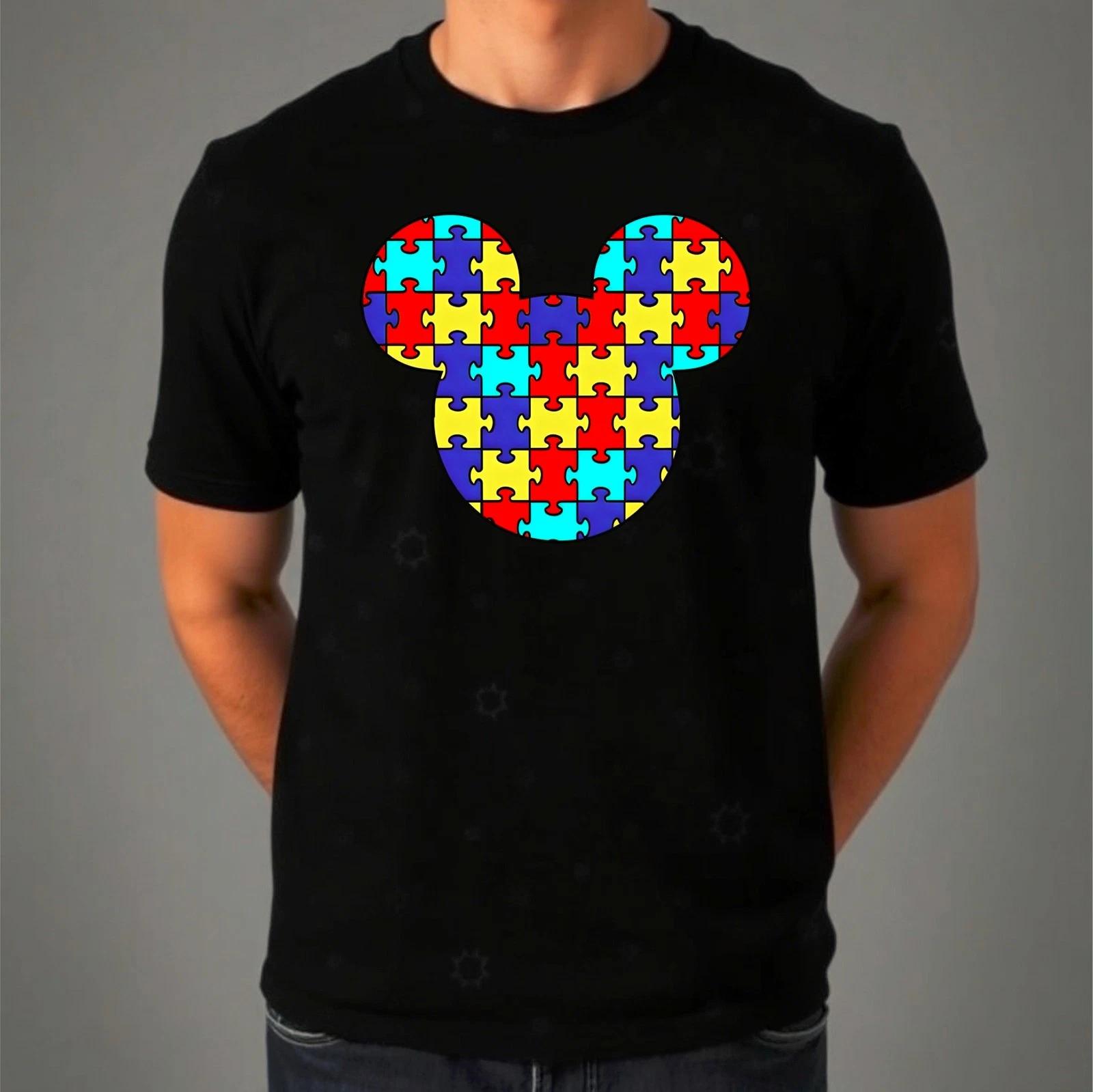 Autism Awareness Retro Cartoon Autistic Mickey Face Puzzle Piece Unisex T-Shirt 4XL
Autism Awareness Retro Cartoon Autistic Mickey Face Puzzle Piece Unisex T-Shirt 4XL