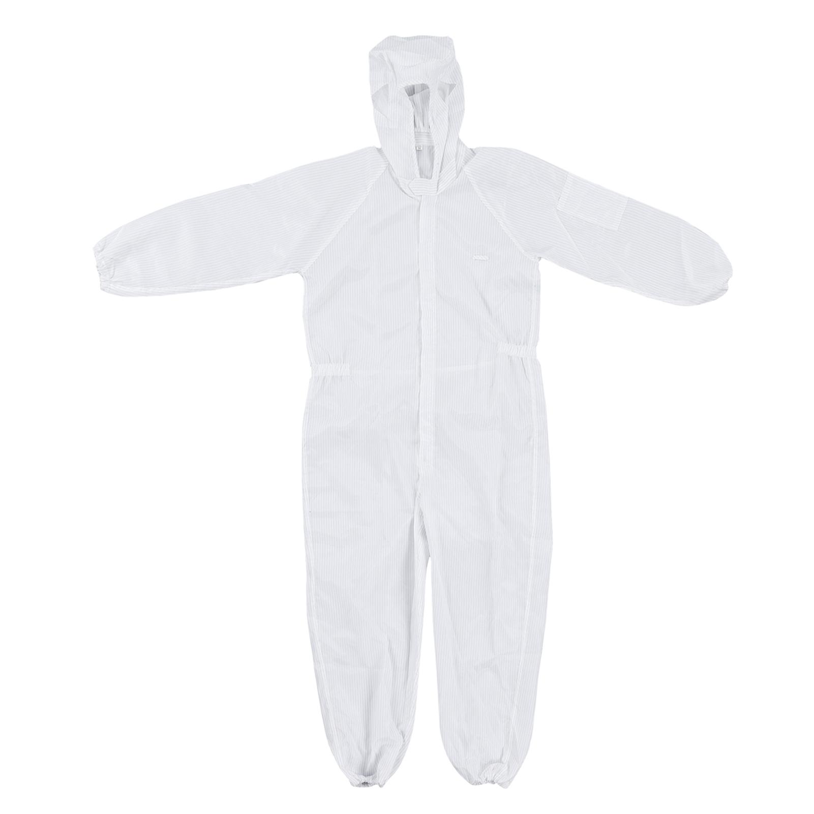 Protective Coverall Polyester Static Resistant Dustproof Particles Proof Workwear for SMT Workshop
Protective Coverall Polyester Static Resistant Dustproof Particles Proof Workwear for SMT Workshop