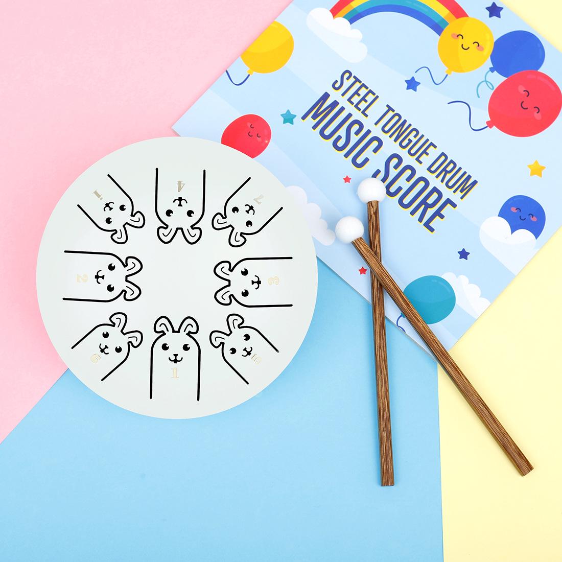 5.5-Inch Stainless Steel Zodiac Ethereal Tongue Drum - Beginner Percussion, Worry-Free Musical Instrument
5.5-Inch Stainless Steel Zodiac Ethereal Tongue Drum - Beginner Percussion, Worry-Free Musical Instrument