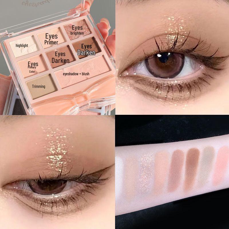 Палетка теней для век из 8 цветов: Мерцание, Перламутр, Матовый, Хайлайтер, Контур и Румяна - Все в одном.
Палетка теней для век из 8 цветов: Мерцание, Перламутр, Матовый, Хайлайтер, Контур и Румяна - Все в одном.