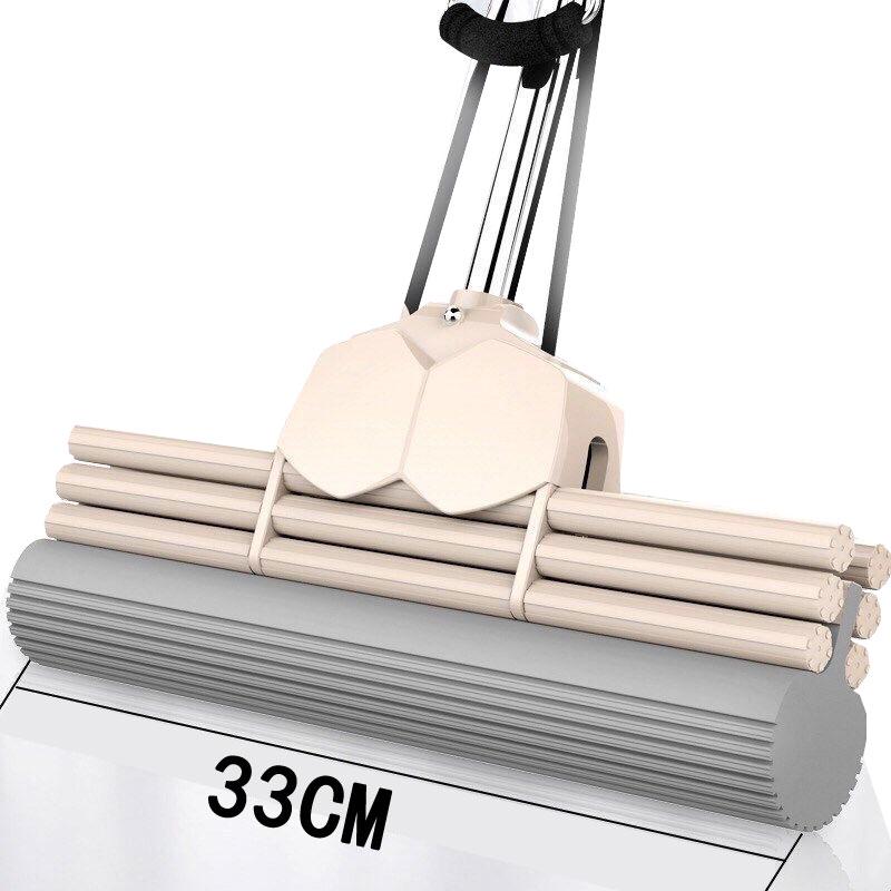 33cm No-Wash Squeeze Mop - Large Cotton Sponge Model for Effective Floor Cleaning, High Water Absorption 2025.
33cm No-Wash Squeeze Mop - Large Cotton Sponge Model for Effective Floor Cleaning, High Water Absorption 2025.