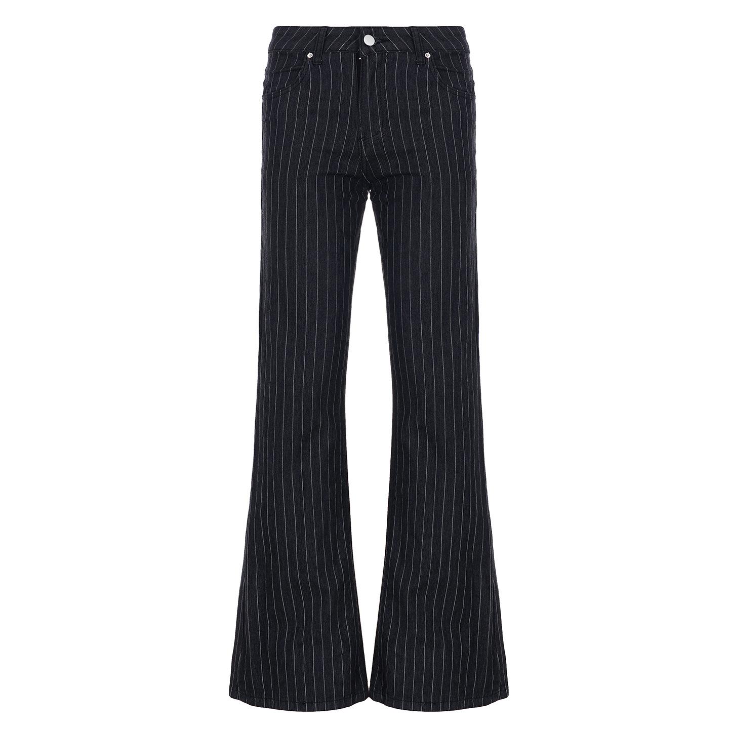 Women s Black Vertical Stripe Flare Leg Jeans S чёрный
Women s Black Vertical Stripe Flare Leg Jeans S чёрный