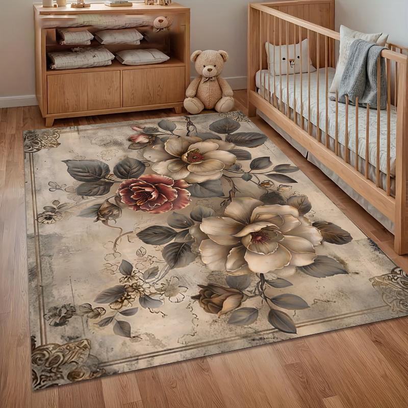 A Vantage Area Rug Carpet Soft Non Slip Vintage Ink Peony Floor Mat for Entryway Bedroom Living Room Kids Room Home Decor 40cm x 60cm
A Vantage Area Rug Carpet Soft Non Slip Vintage Ink Peony Floor Mat for Entryway Bedroom Living Room Kids Room Home Decor 40cm x 60cm