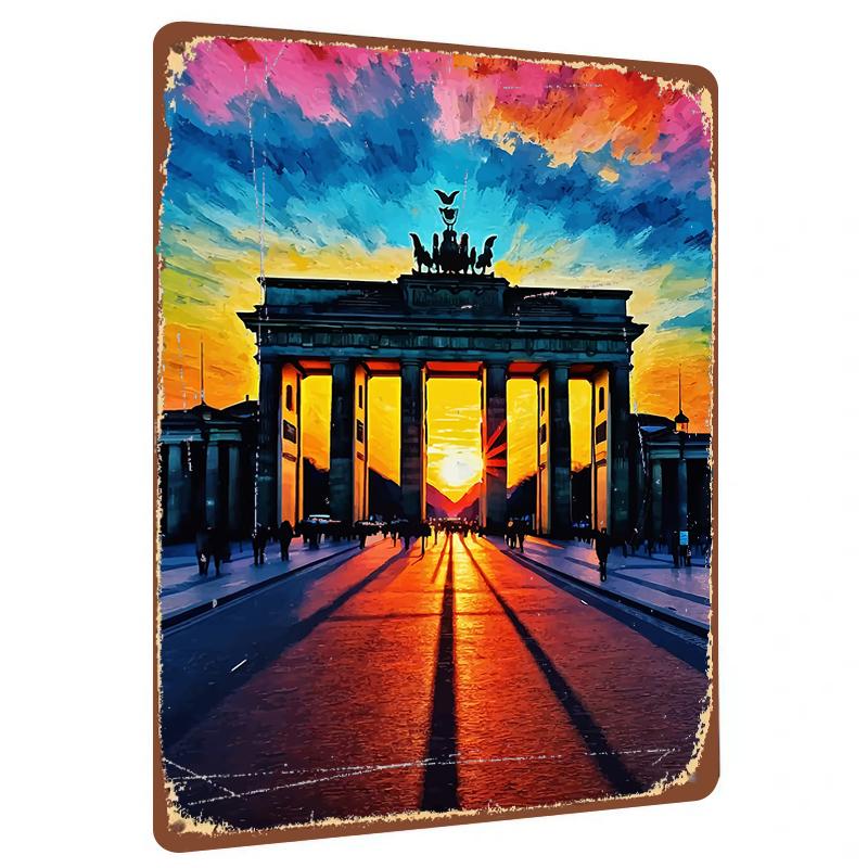 Berlin Brandenburg Gate Sunset Custom Metal Wall Art Home Decor Living Room Bedroom Hanging Painting 20x30cm(7.8x11.8inch)
Berlin Brandenburg Gate Sunset Custom Metal Wall Art Home Decor Living Room Bedroom Hanging Painting 20x30cm(7.8x11.8inch)