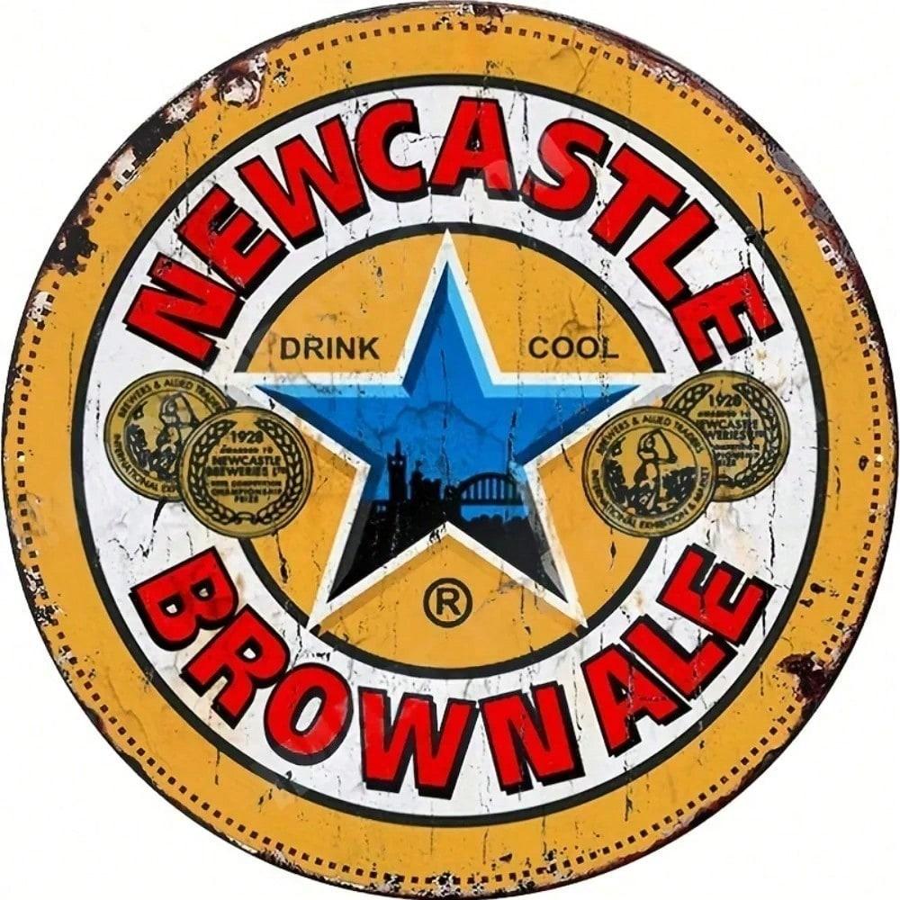 Vintage Newcastle Brown Ale Metal Sign Retro Pub Decor Tin Plaque for Home Bar Man Cave Garage Wall Art 20x20 різнокольоровий
Vintage Newcastle Brown Ale Metal Sign Retro Pub Decor Tin Plaque for Home Bar Man Cave Garage Wall Art 20x20 різнокольоровий