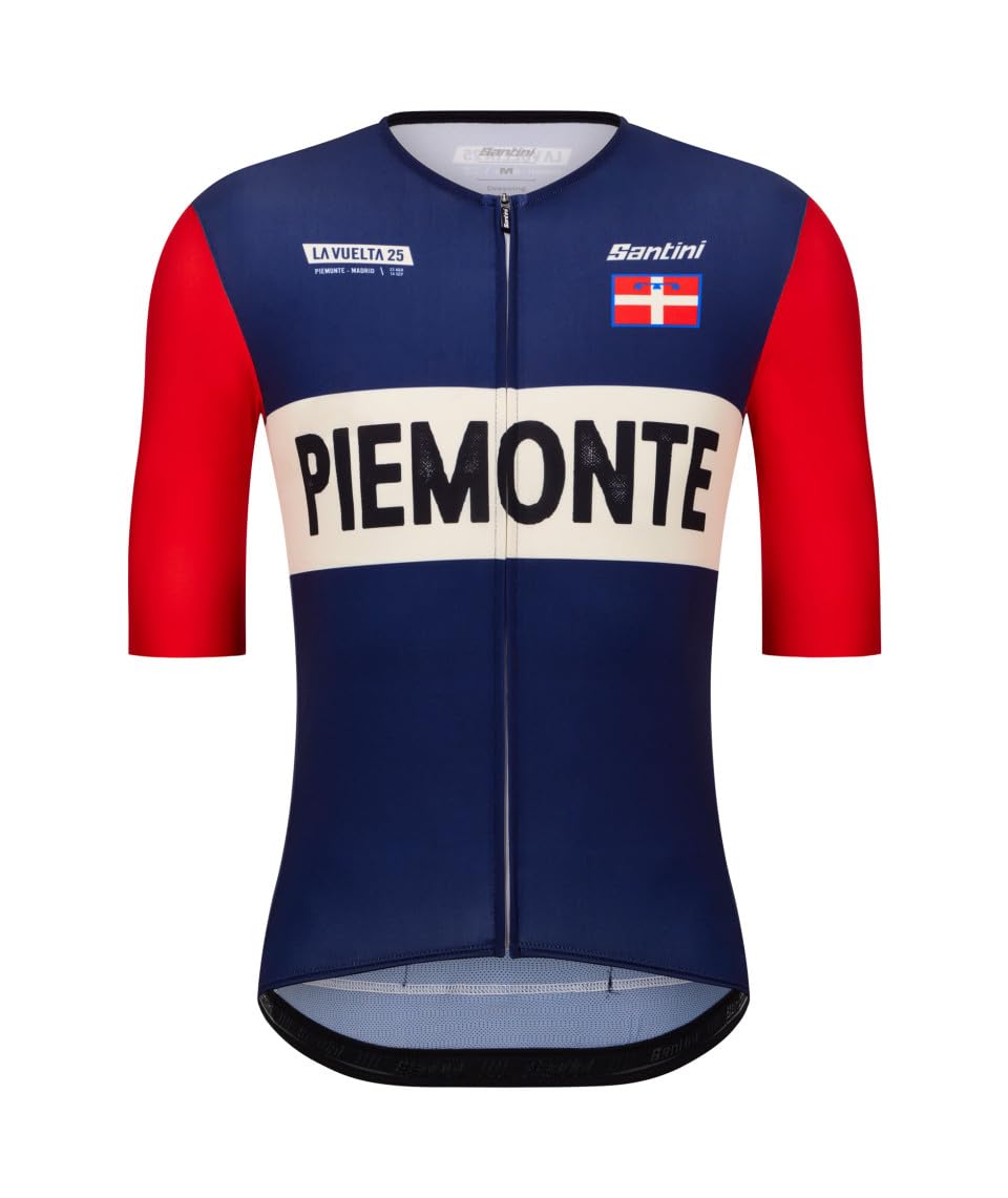 Santini LA VUELTA-Grand Salida Piemonte Cycling Jersey, Blue and Red
Santini LA VUELTA-Grand Salida Piemonte Cycling Jersey, Blue and Red