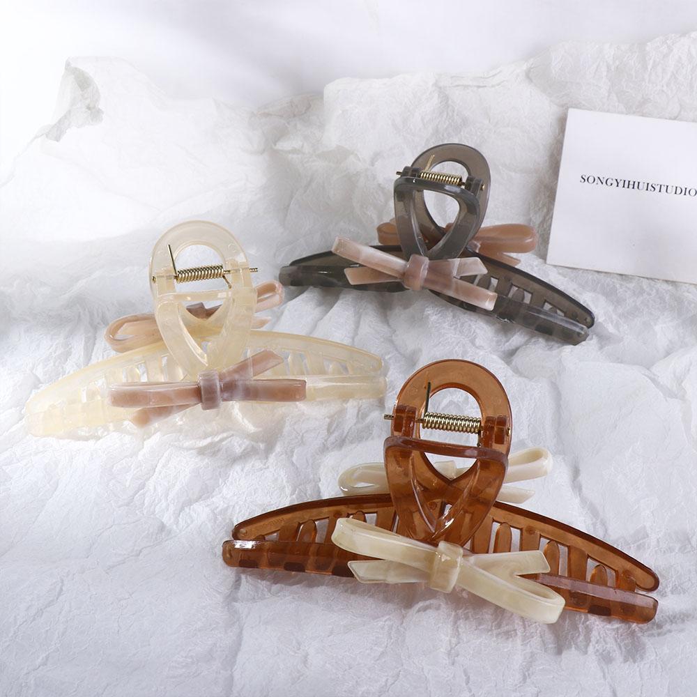 Holder Temperament Headwear Bow Hair Claw Korean Style Crab Clip Women Hair Clips Hair Accessories
Holder Temperament Headwear Bow Hair Claw Korean Style Crab Clip Women Hair Clips Hair Accessories