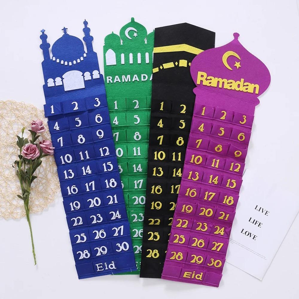 Colorful Ramadan Countdown Calendar DIY Ramadan Decoration Eid Mubarak Felt Calendar Eid Party Style 7
Colorful Ramadan Countdown Calendar DIY Ramadan Decoration Eid Mubarak Felt Calendar Eid Party Style 7