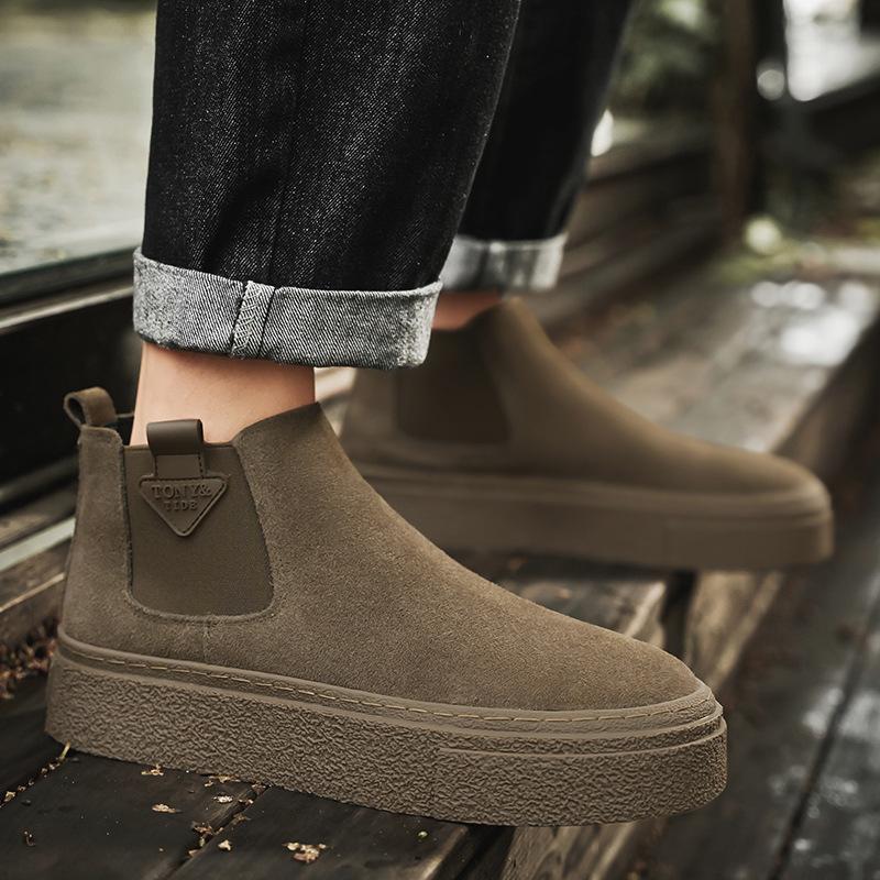 Men s shoes new high-top board shoes youth retro thick-soled feet flat-soled men s shoes trendy casual shoes 44
Men s shoes new high-top board shoes youth retro thick-soled feet flat-soled men s shoes trendy casual shoes 44