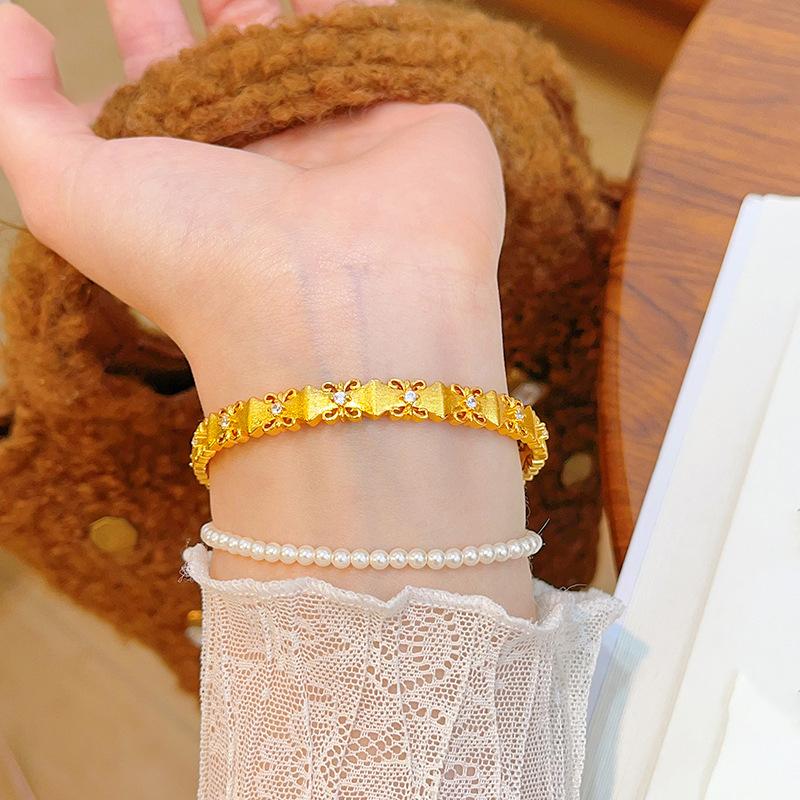 Браслет-открытие с цветком ириса из 18-каратного золота и циркона, роскошный браслет высокого класса, винтажный дизайн, темпераментные украшения
Браслет-открытие с цветком ириса из 18-каратного золота и циркона, роскошный браслет высокого класса, винтажный дизайн, темпераментные украшения