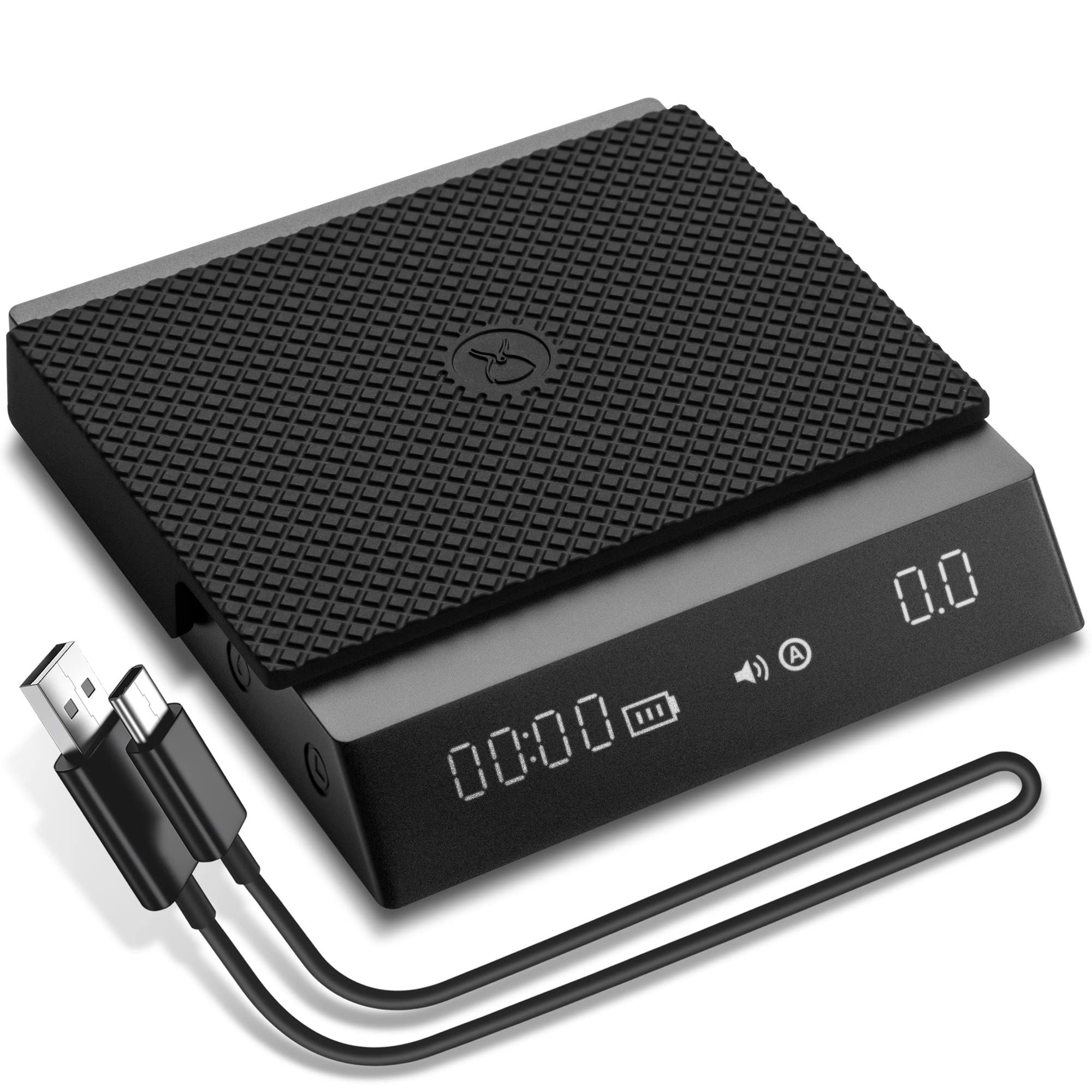 TIMEMORE Coffee Scale with Timer Flow Measurement Digital Coffee Scale Suitable for Drip Coffee Espresso Machine 2000g0.1g Black - Nano Scale
TIMEMORE Coffee Scale with Timer Flow Measurement Digital Coffee Scale Suitable for Drip Coffee Espresso Machine 2000g0.1g Black - Nano Scale