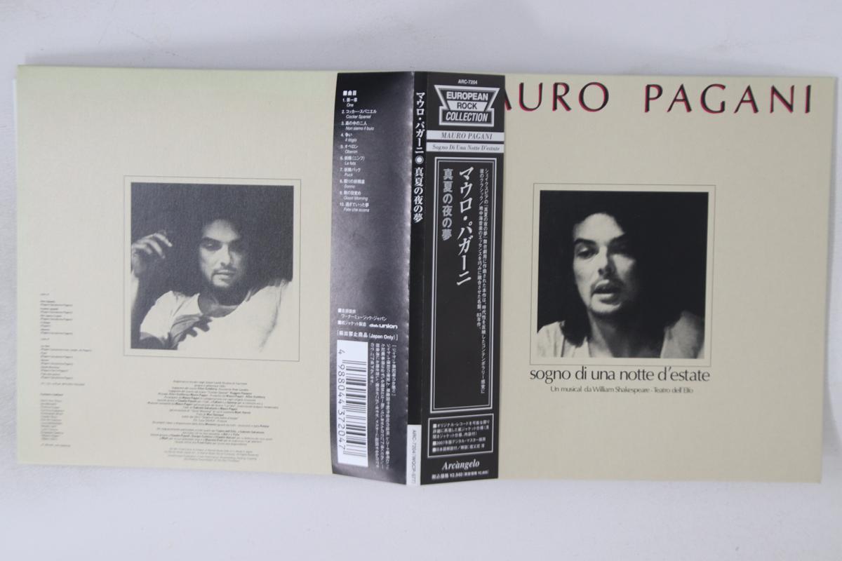 CD OST, MAURO PAGANI - Sogno Di Una Notte Destate ARC7204 ARCANGELO 2007 Japan Obi Rock Used
CD OST, MAURO PAGANI - Sogno Di Una Notte Destate ARC7204 ARCANGELO 2007 Japan Obi Rock Used