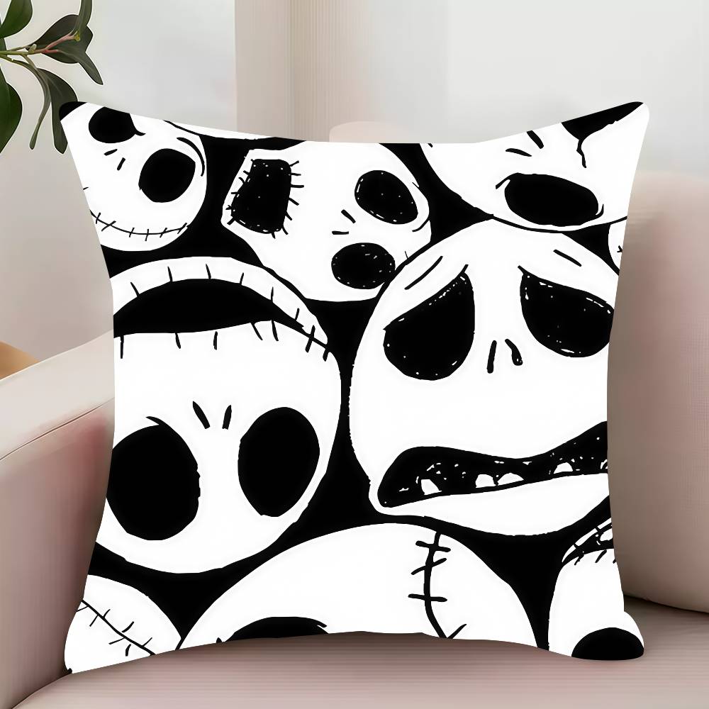 MINISO Cartoon J-Jack skellington Pillow Case Decor Protective Covers Comfortable soft for Sofa Living Room Home office 12x12Inch
MINISO Cartoon J-Jack skellington Pillow Case Decor Protective Covers Comfortable soft for Sofa Living Room Home office 12x12Inch