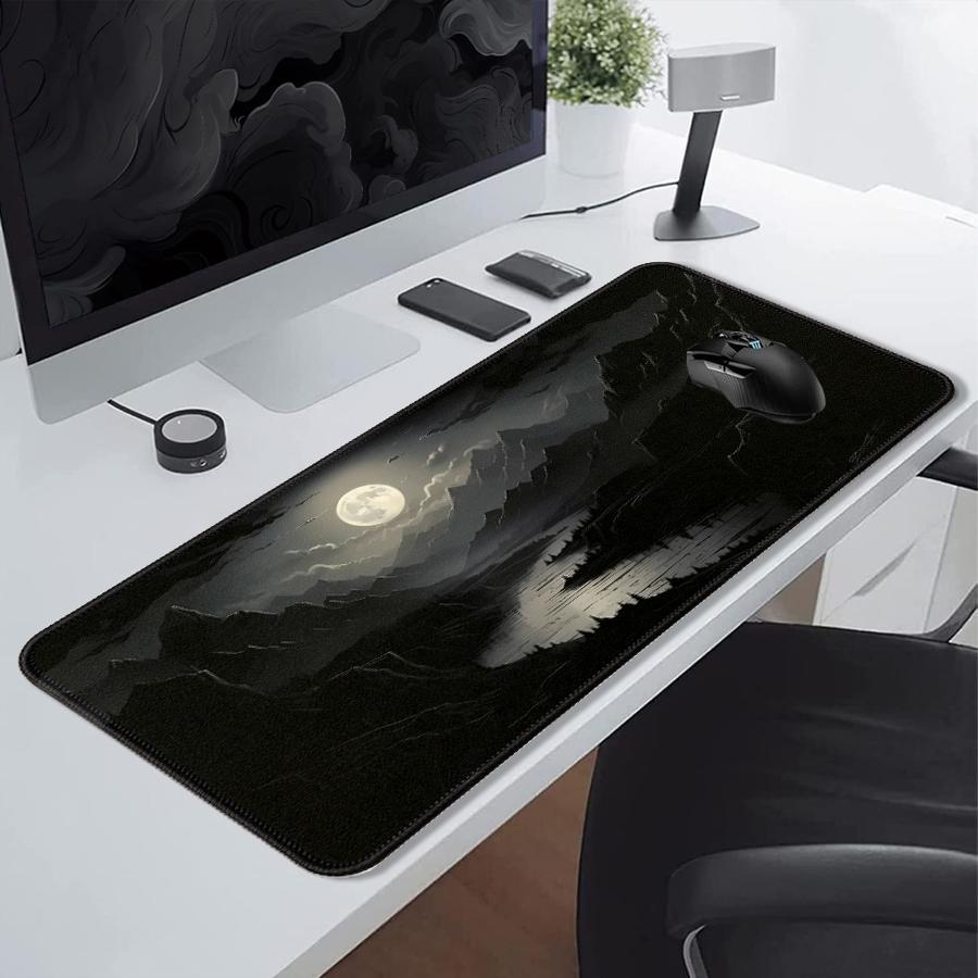 Mouse Pad Keyboard Mouse Pad office Pad Game Console Pad Computer Laptop Pad Desk accessories Anti slip Night Moonlight Large 220x180x2mm
Mouse Pad Keyboard Mouse Pad office Pad Game Console Pad Computer Laptop Pad Desk accessories Anti slip Night Moonlight Large 220x180x2mm