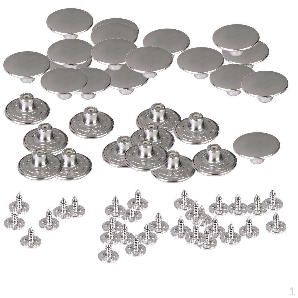 30 Snap Buttons 20mm for Replace Waist Extender Glossy Silver
30 Snap Buttons 20mm for Replace Waist Extender Glossy Silver