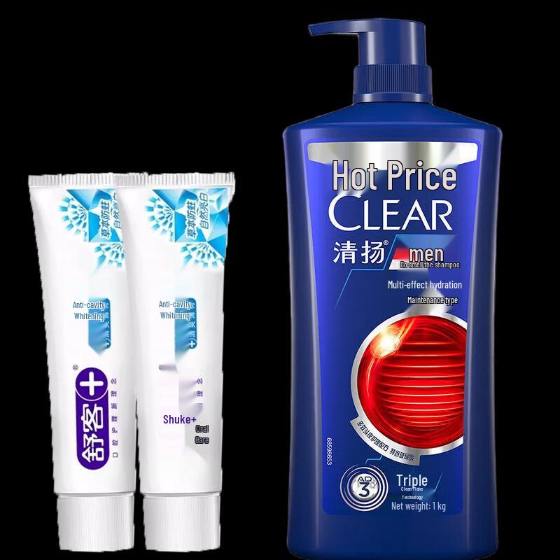 Shuke Whitening Toothpaste & Clear Men s Shampoo Bundle
Shuke Whitening Toothpaste & Clear Men s Shampoo Bundle