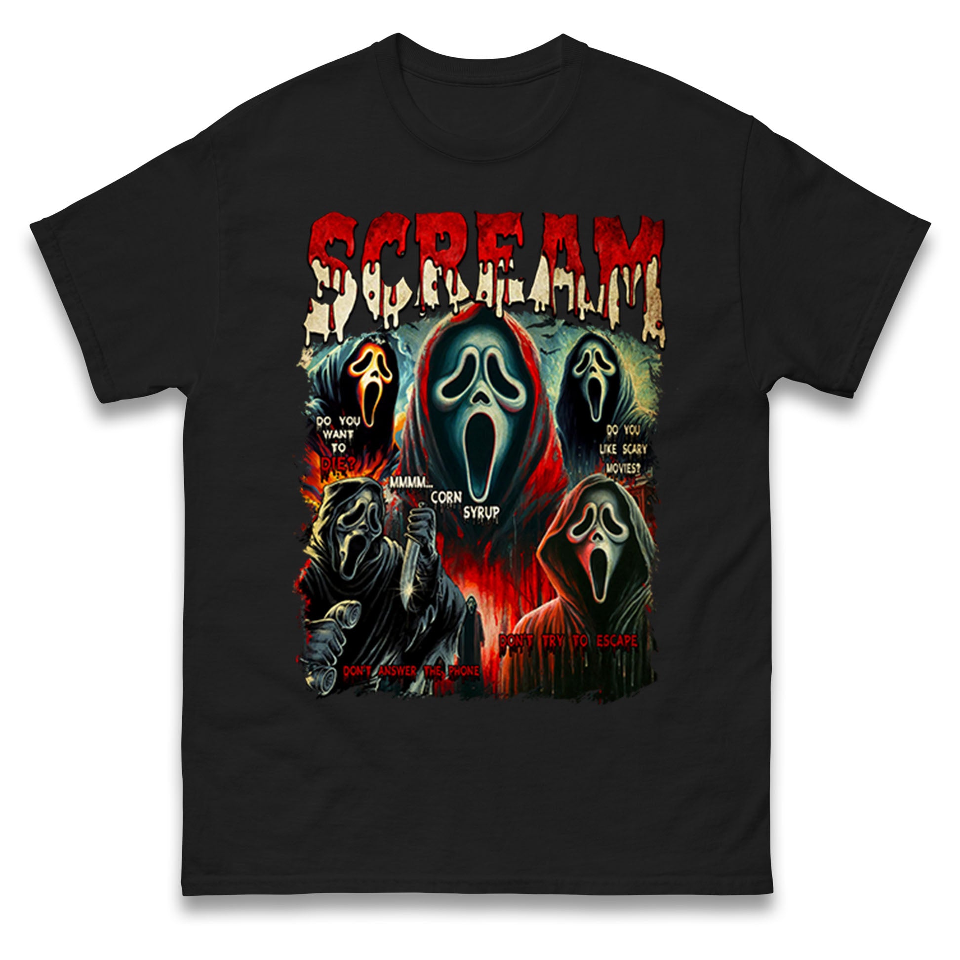 Ghost Face Scream Mens Tee Top 2XL
Ghost Face Scream Mens Tee Top 2XL