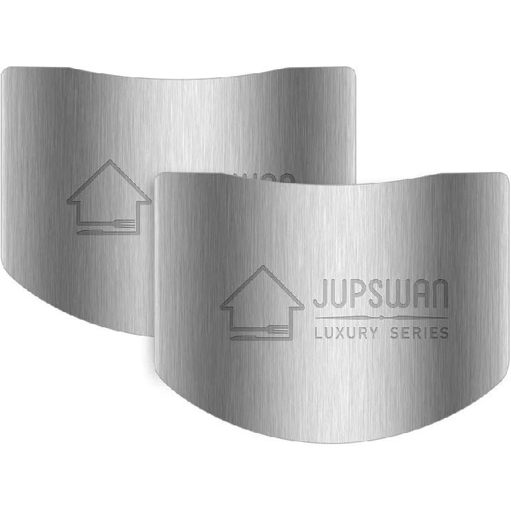 Jupswan Finger Guards for Cutting Kitchen Tool Stainless Steel Finger Guard Finger Protector Avoid Hurting When Slicing and Dicing 2 Pack серебряный
Jupswan Finger Guards for Cutting Kitchen Tool Stainless Steel Finger Guard Finger Protector Avoid Hurting When Slicing and Dicing 2 Pack серебряный