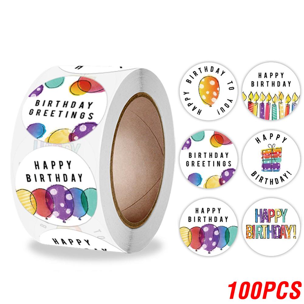 100-500pcs Cute Happy Birthday Stickers Birthday Gift Decoration Tag Sealing Label Kids toys Gift Package Scrapbooking Stickers
100-500pcs Cute Happy Birthday Stickers Birthday Gift Decoration Tag Sealing Label Kids toys Gift Package Scrapbooking Stickers