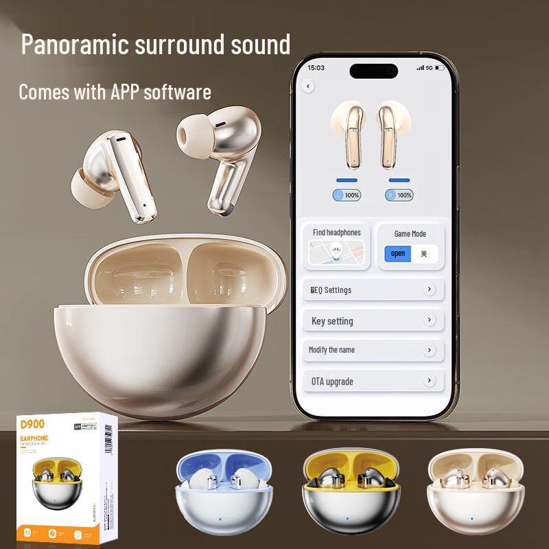 Xingfengdun D900 Wireless Bluetooth HiFi Earbuds
Xingfengdun D900 Wireless Bluetooth HiFi Earbuds