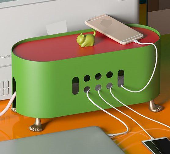 1pcs Cat Claw Hub Desktop Power Cable Storage Box, Socket Strip Blocking Router
1pcs Cat Claw Hub Desktop Power Cable Storage Box, Socket Strip Blocking Router