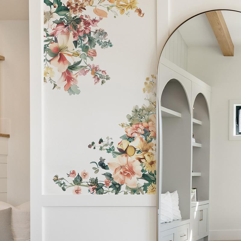 Plants Flowers Leaves Wall Stickers Room Decoration Bedroom Living Room Wall Decoration Wallpaper 1pc
Plants Flowers Leaves Wall Stickers Room Decoration Bedroom Living Room Wall Decoration Wallpaper 1pc