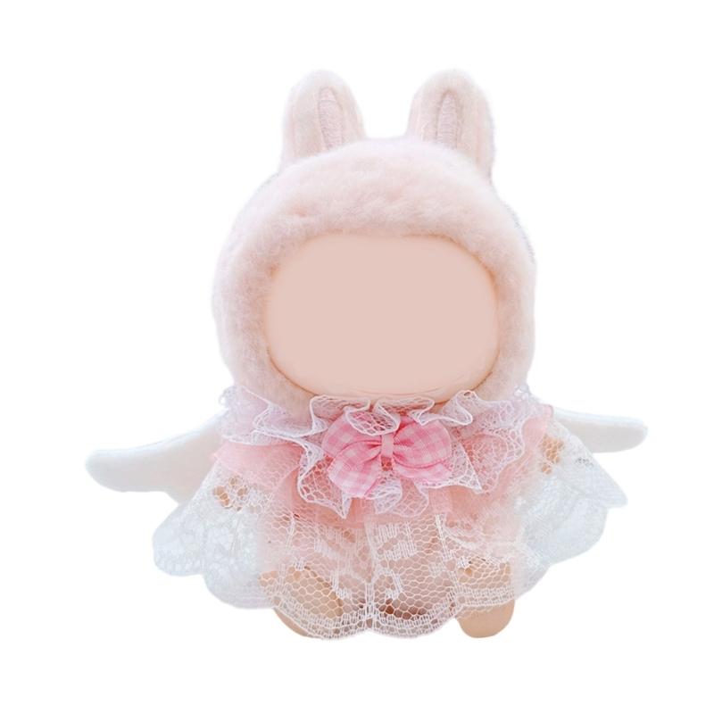 17Cm Delicate Lace Costume With Bowknot And Wing For Collectible Dolls Display and Decorative Accessories розовый
17Cm Delicate Lace Costume With Bowknot And Wing For Collectible Dolls Display and Decorative Accessories розовый