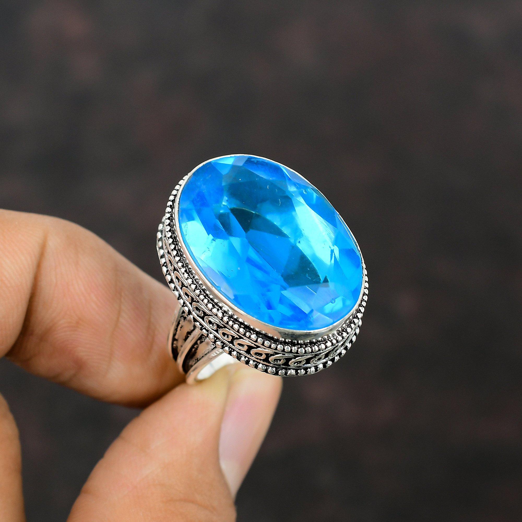 Кольцо с граненым швейцарским синим топазом. Ювелирные изделия из драгоценного камня одного качества. Кольцо из стерлингового серебра 925 пробы. Винтажное кольцо ручной работы для подарков, доступно в размерах кольца. Adjustable
Кольцо с граненым швейцарским синим топазом. Ювелирные изделия из драгоценного камня одного качества. Кольцо из стерлингового серебра 925 пробы. Винтажное кольцо ручной работы для подарков, доступно в размерах кольца. Adjustable