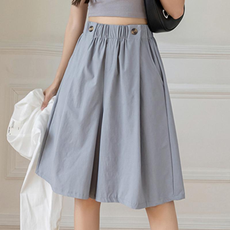 ZANZEA Женские повседневные шорты А-силуэта с эластичной талией, свободные, длина пять 2XL светло-синий
ZANZEA Женские повседневные шорты А-силуэта с эластичной талией, свободные, длина пять 2XL светло-синий