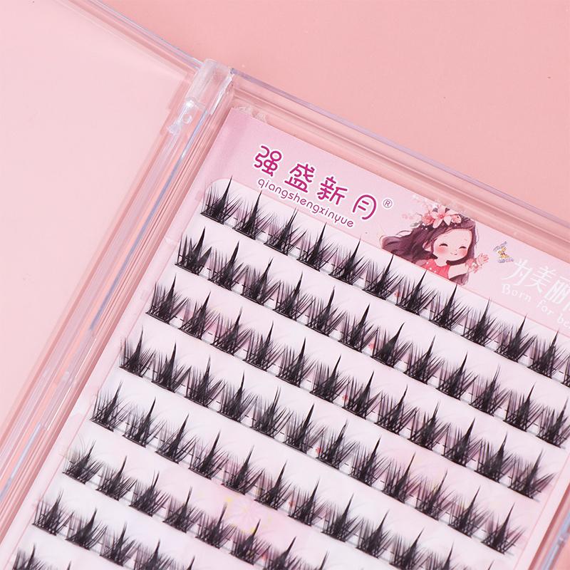 10 рядов чистых диких маленьких дьявольских поддельных ресниц, сегментированная группа ресниц, сделай сам, корейская косметика, простая в использовании ресница с клеем 
10 рядов чистых диких маленьких дьявольских поддельных ресниц, сегментированная группа ресниц, сделай сам, корейская косметика, простая в использовании ресница с клеем