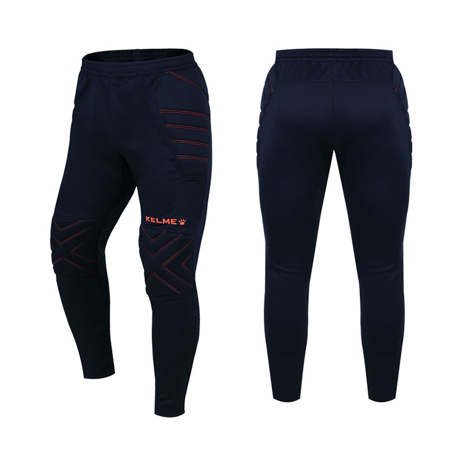 Чоловічі футбольні воротарські тренувальні штани Kelme для матчів, футбольний одяг, довгі воротарські штани (Чорний, Розмір S)
Чоловічі футбольні воротарські тренувальні штани Kelme для матчів, футбольний одяг, довгі воротарські штани (Чорний, Розмір S)