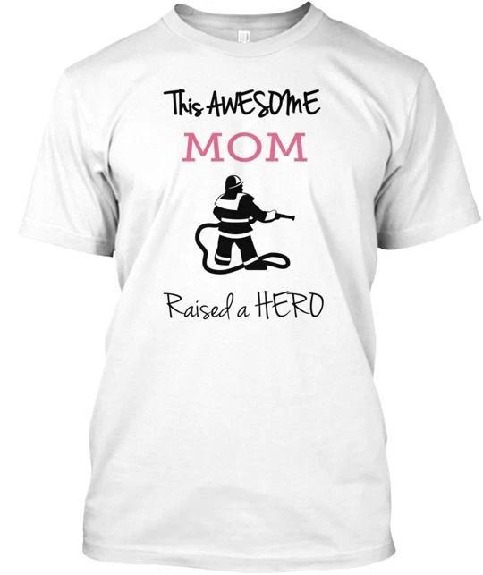 Awesome Firefighter Mom 100% Cotton T-shirt Mens Tees Top Made in the USA T-Shirt Tee Top Unisex L
Awesome Firefighter Mom 100% Cotton T-shirt Mens Tees Top Made in the USA T-Shirt Tee Top Unisex L