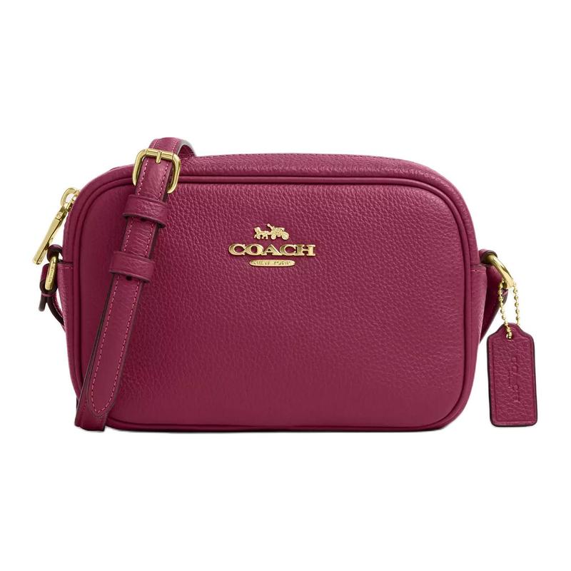 COACH Jamie 20 gold logo nameplate zipper closure pebbled leather camera bag crossbody shoulder bag small size women’s rose pink золотой
COACH Jamie 20 gold logo nameplate zipper closure pebbled leather camera bag crossbody shoulder bag small size women’s rose pink золотой
