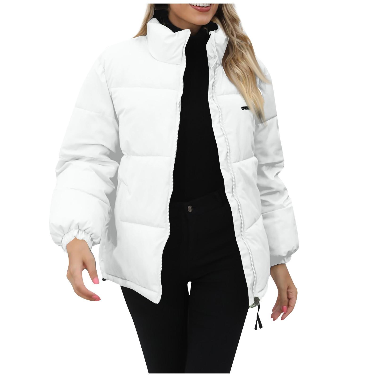 Женская мода повседневная однотонная куртка-пальто с длинным рукавом из хлопка на молнии XL белый
Женская мода повседневная однотонная куртка-пальто с длинным рукавом из хлопка на молнии XL белый