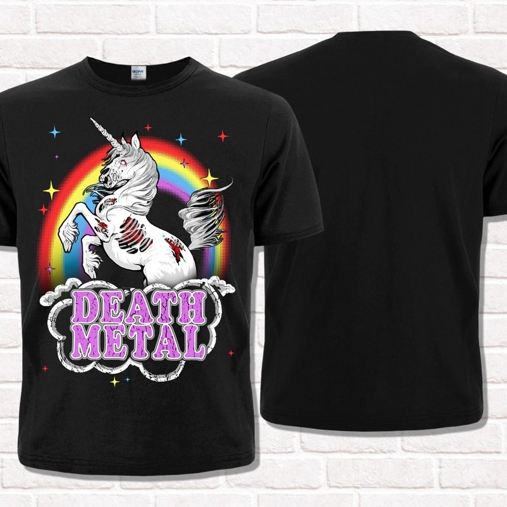 Death Metal T-shirt. Dead unicorn and rainbow. Brutal Death Metal. Deathcore. M
Death Metal T-shirt. Dead unicorn and rainbow. Brutal Death Metal. Deathcore. M