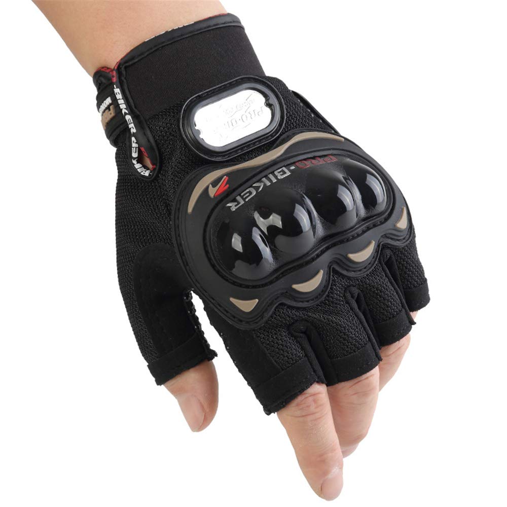 Summer Motorcycle Gloves, Half Finger Motorcycle Gloves, Breathable, Protection, Anti-Slip, Shockproof, Easy to Operate Smartphone L
Summer Motorcycle Gloves, Half Finger Motorcycle Gloves, Breathable, Protection, Anti-Slip, Shockproof, Easy to Operate Smartphone L