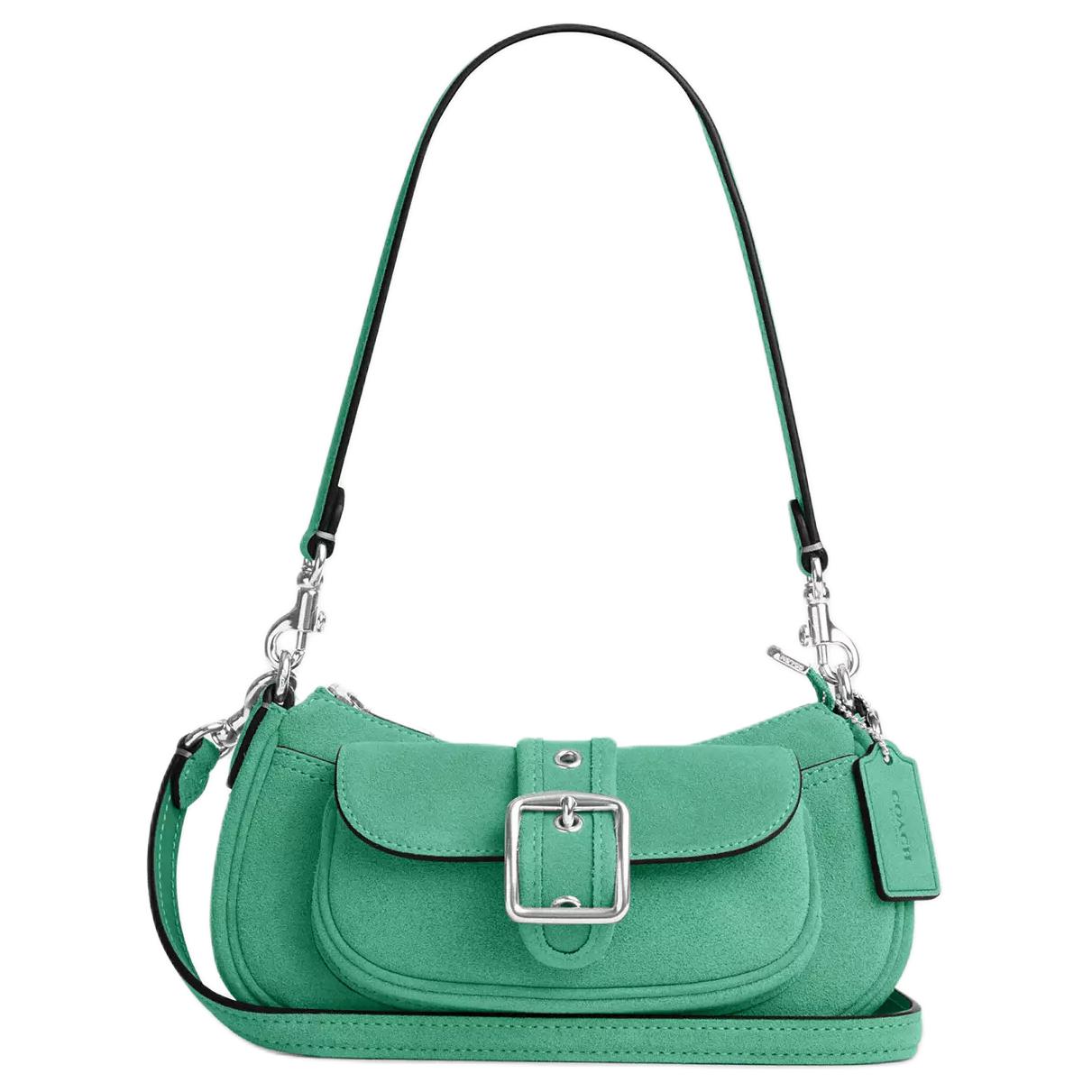 Coach Ashton 20 Metallic Hardware Suede And Smooth Leather Shoulder Bag Small Women shoulder bag Silver Mint CDB12-SVMI Basic Set (Bag+Dust Bag)
Coach Ashton 20 Metallic Hardware Suede And Smooth Leather Shoulder Bag Small Women shoulder bag Silver Mint CDB12-SVMI Basic Set (Bag+Dust Bag)