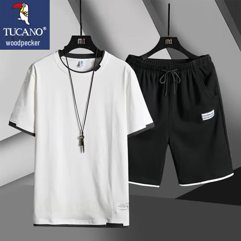 TUCANO Men s Summer Short Sleeve T-Shirt & Shorts Set 4XL
TUCANO Men s Summer Short Sleeve T-Shirt & Shorts Set 4XL