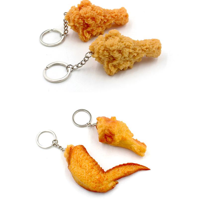 Funny Fried Chicken Leg Chicken Wing Keychain Creative Mini Simulation Food Pendant With Key Ring For Handbag Purse Accessories
Funny Fried Chicken Leg Chicken Wing Keychain Creative Mini Simulation Food Pendant With Key Ring For Handbag Purse Accessories