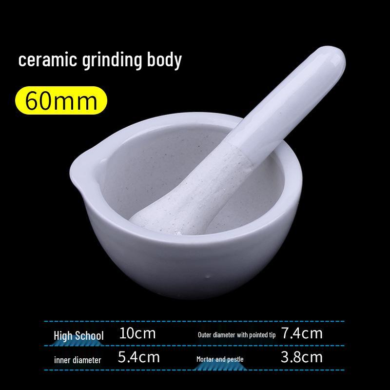 60 мм фарфоровая ступка с измельчительным стержнем для лабораторных медицинских мисок, доступны различные спецификации
60 мм фарфоровая ступка с измельчительным стержнем для лабораторных медицинских мисок, доступны различные спецификации