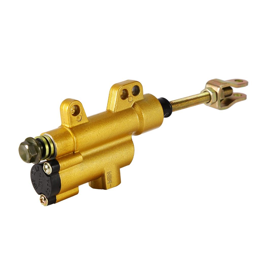 Aluminum Rear Brake Master Cylinder Pump, Gold 195CM, Professional Manufacturing, Center to Center Distance for
Aluminum Rear Brake Master Cylinder Pump, Gold 195CM, Professional Manufacturing, Center to Center Distance for