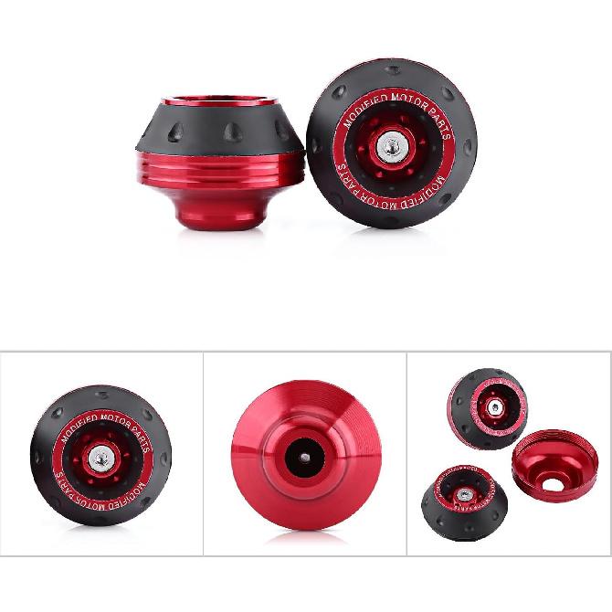 Acouto 2Pcs Front Fork Wheel Frame Sliders CNC Aluminum Motorbike Falling Scooter Moped Red Motorcycle Accessories
Acouto 2Pcs Front Fork Wheel Frame Sliders CNC Aluminum Motorbike Falling Scooter Moped Red Motorcycle Accessories