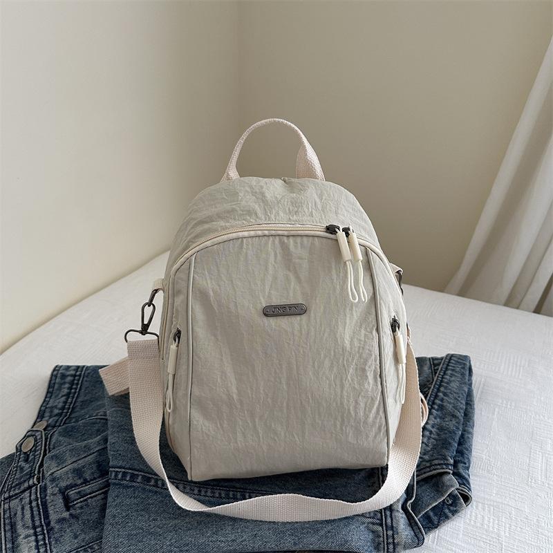 Летний рюкзак новый большой вместимости дорожный рюкзак для поездок модная универсальная наплечная сумка женский легкий белый
Летний рюкзак новый большой вместимости дорожный рюкзак для поездок модная универсальная наплечная сумка женский легкий белый