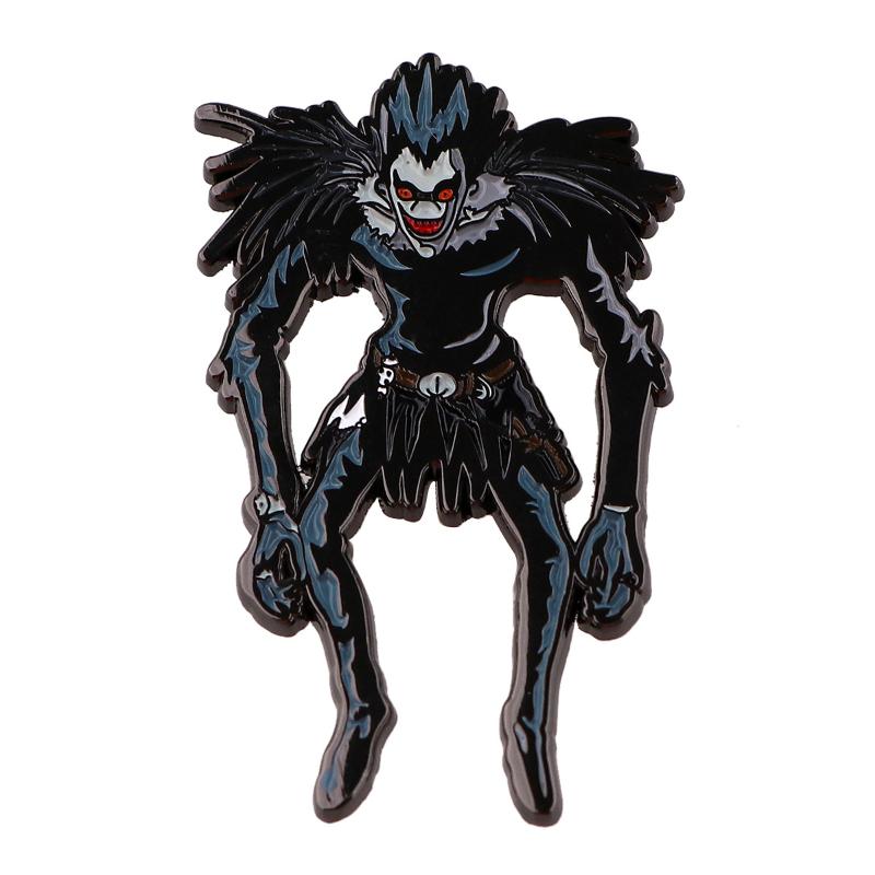 Anime Ryuk Cosplay Brooch Adult Unisex Alloy Enamel Badge Lapel Pins Bag Costume Ornament Halloween Accessories Props
Anime Ryuk Cosplay Brooch Adult Unisex Alloy Enamel Badge Lapel Pins Bag Costume Ornament Halloween Accessories Props