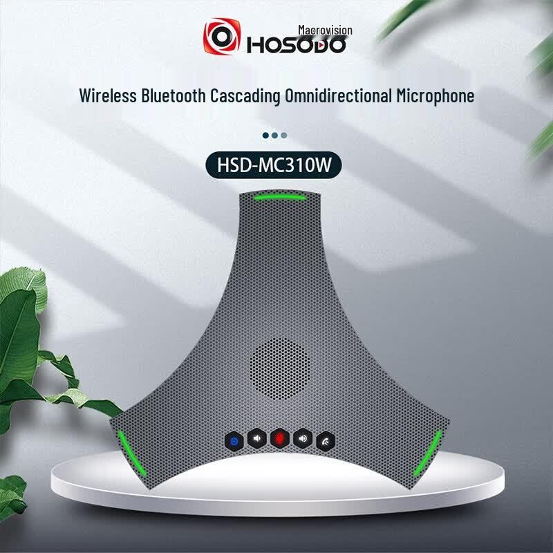 Hongshidao MC310W Wireless Omnidirectional Conference Microphone Speaker (CN version)
Hongshidao MC310W Wireless Omnidirectional Conference Microphone Speaker (CN version)