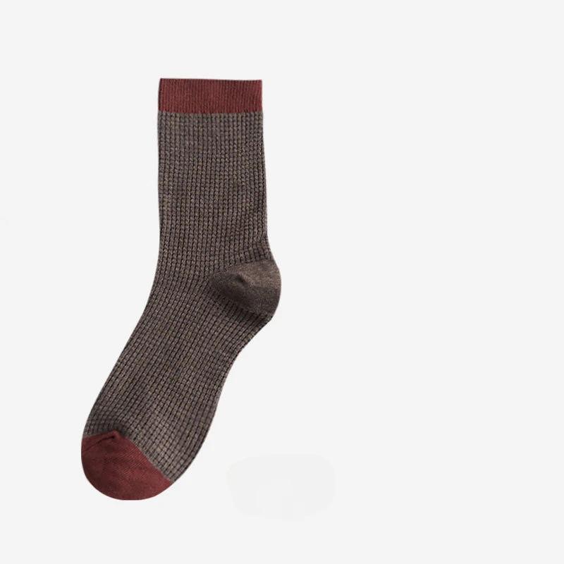Мужские носки однотонные осенне-зимние средние носки мужские шерстяные кашемировые термоноски однотонные черные серые эластичные длинные носки EUR 39-44 коричневый
Мужские носки однотонные осенне-зимние средние носки мужские шерстяные кашемировые термоноски однотонные черные серые эластичные длинные носки EUR 39-44 коричневый